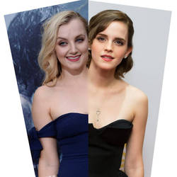 Emma Watson and Evanna Lynch