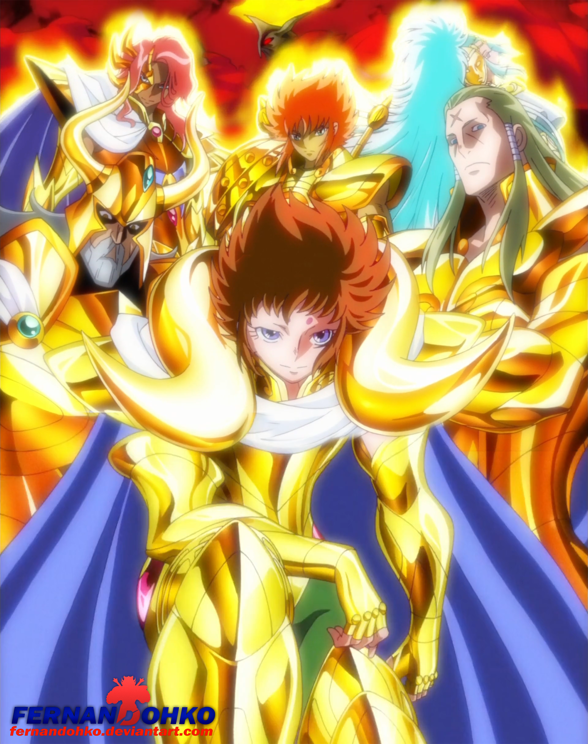 Saint Seiya Omega Final Screen by Huramechi on DeviantArt