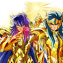 Milo and Camus - Saint Seiya