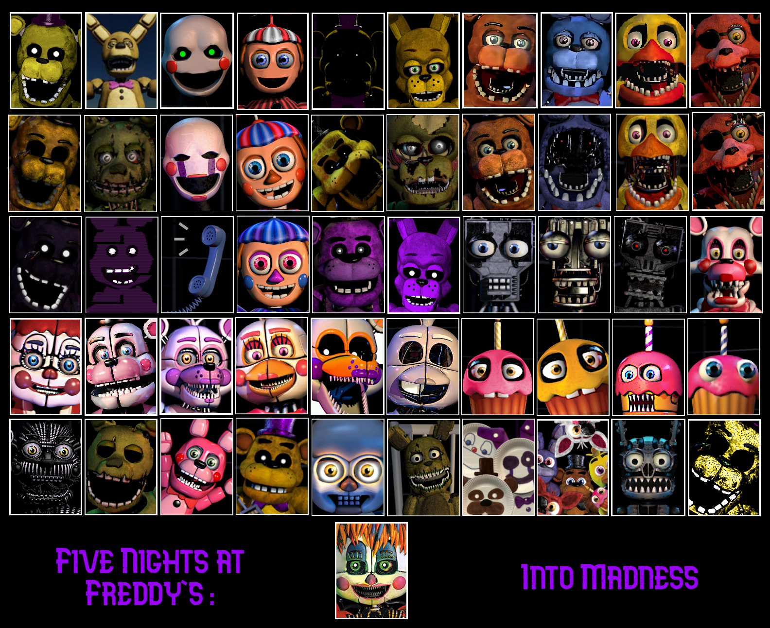 FIRST OFFICIAL LOOK AT FNAF 9  Five Nights at Freddy's Into Madness? ( FNAF 2020) 