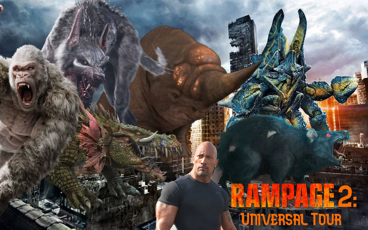 Rampage 2: Universal Tour Movie Poster by fabbiorossi1999 on DeviantArt Rampage 2: Universal Tour Movie Poster by fabbiorossi1999 on DeviantArt
