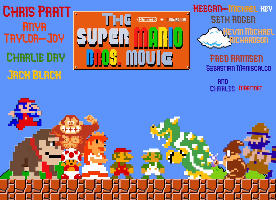 Super Mario Bros. 2 PT-BR 16-bit Logo by BMatSantos on DeviantArt