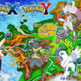 POKEMON X AND Y MEGA EVOLUTIONS WALLPAPER GEN 6 HD