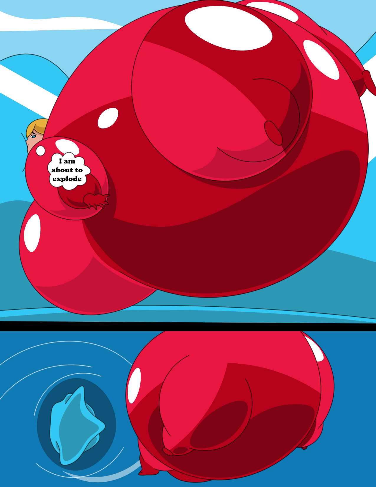 Bomb Inflation Explosion Deviantart page 3 of inflation escape by Pacman00008 on DeviantArt
