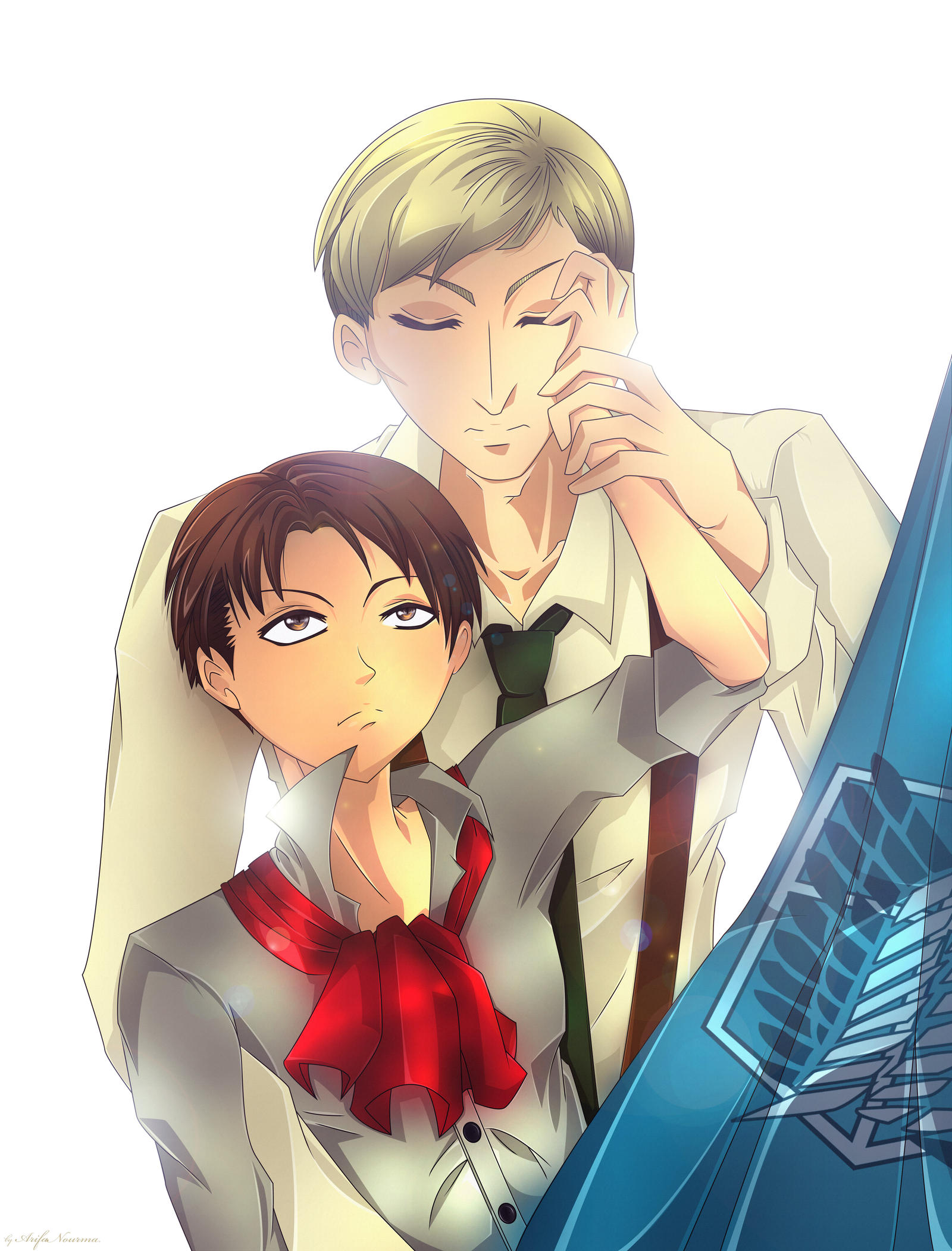 Erwin X Levi Color By Ayumickey On DeviantArt erwin-x-levi-color-by-ayumickey-on-deviantart