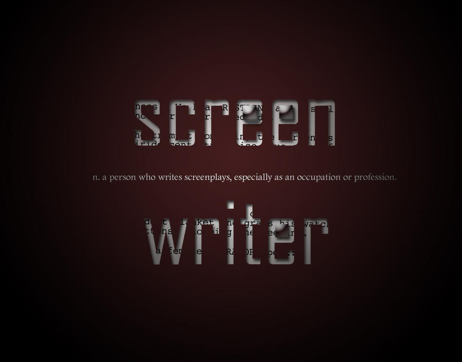 Screenwriter Desktop 2 by Rhodallion on DeviantArt