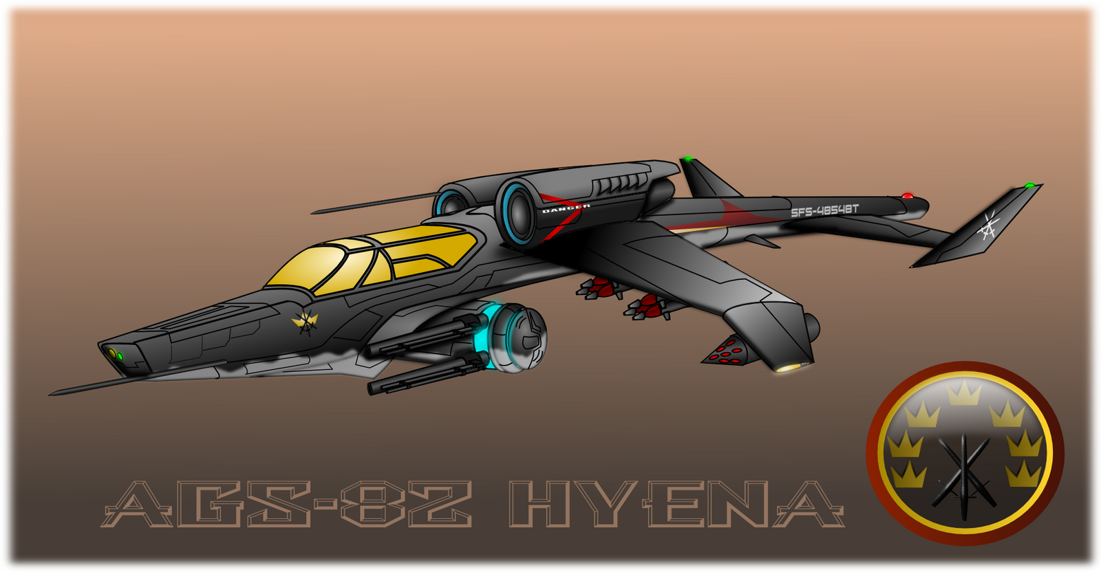 Adamu Gunship AGS-82 Hyena