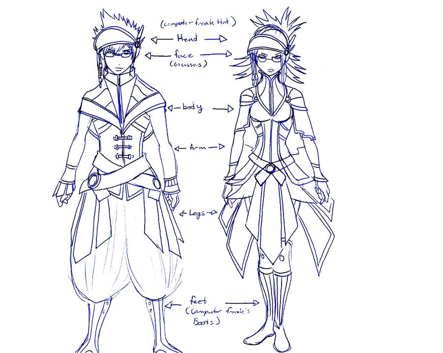 Computer Freak Concept Art by YsCordelon on DeviantArt