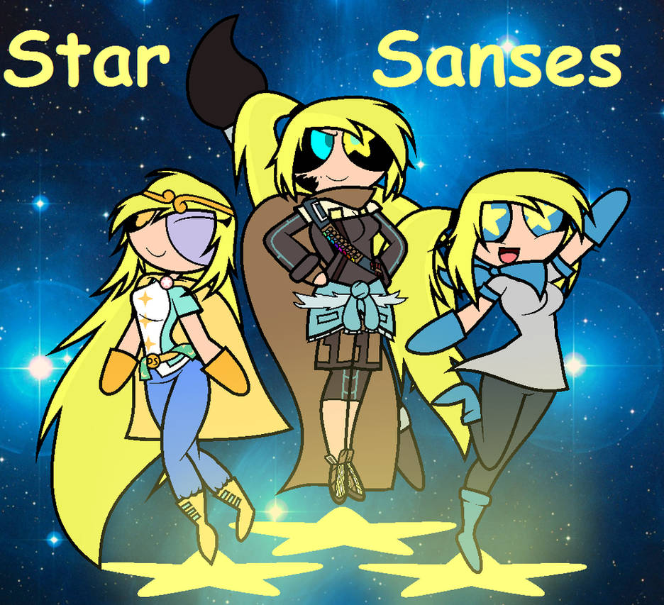 The Star Sanses Cosplay by PinkyBeretDA on DeviantArt