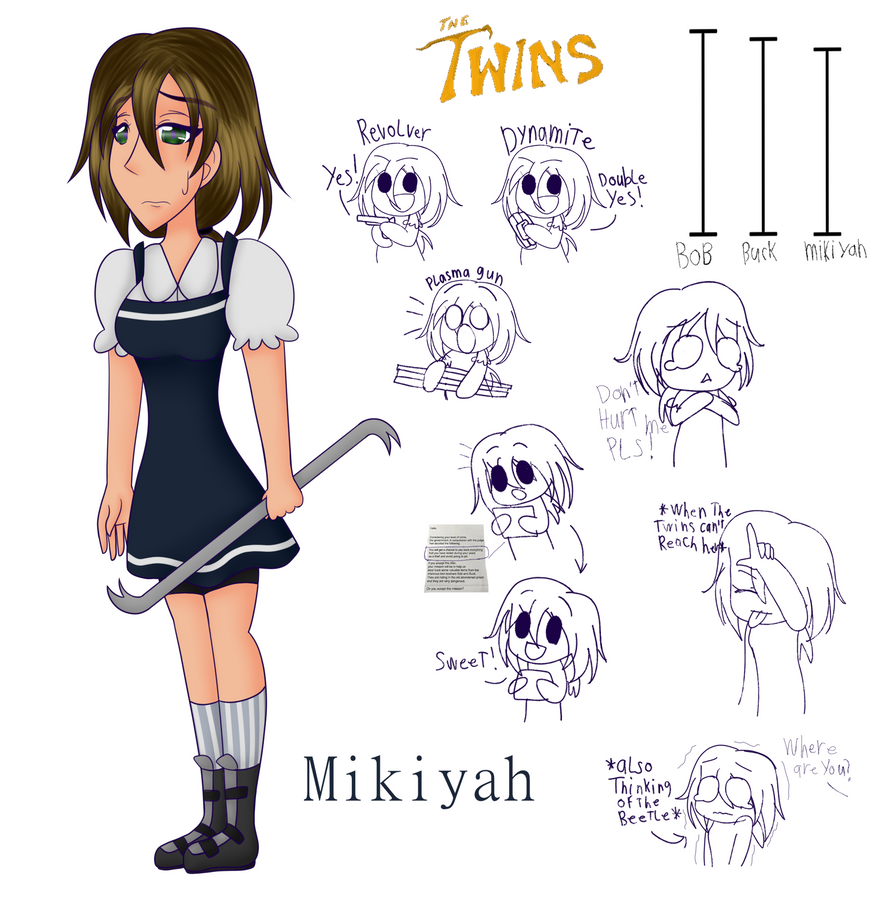 The Twins Player OC: Mikiyah by PinkyBeretDA on DeviantArt