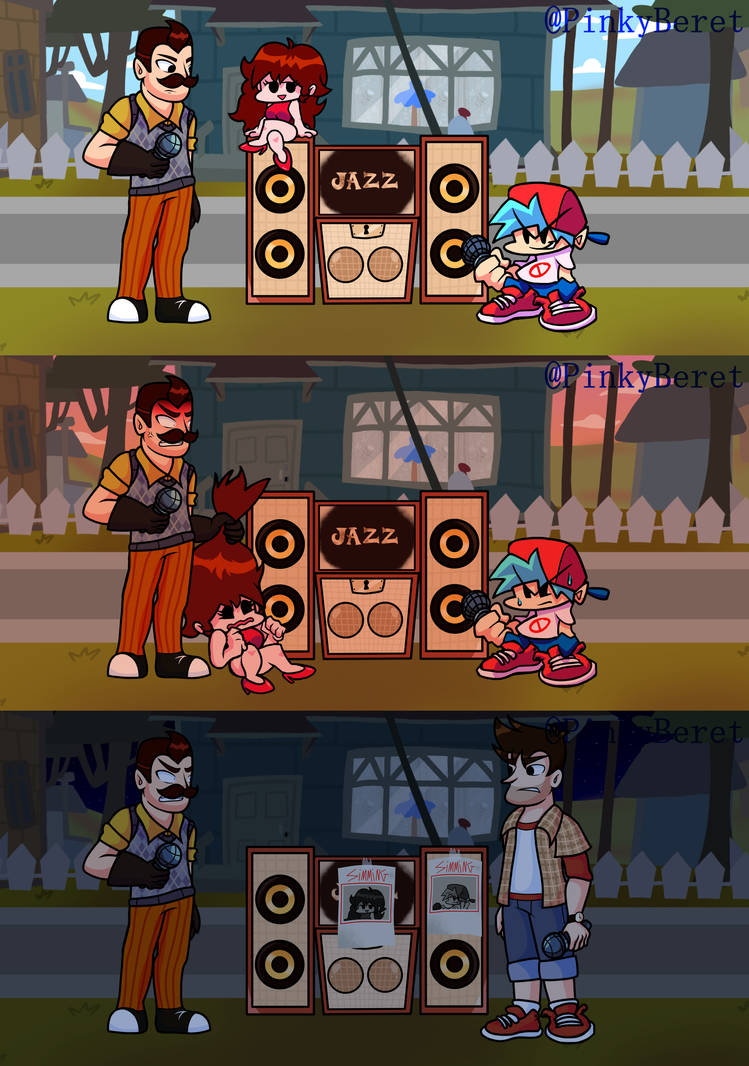 FNF Vs. Theodore Peterson Scenes :3 by PinkyBeretDA on DeviantArt