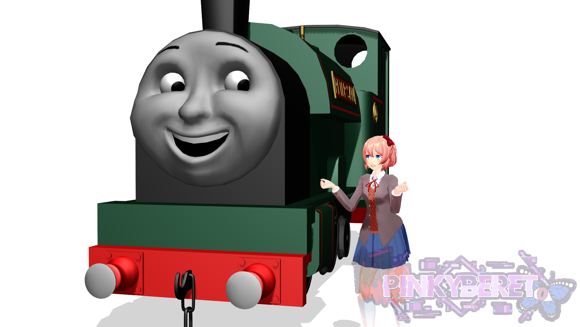(MMD) The Dokis With The Narrow Gauge Engines by PinkyBeretDA on DeviantArt