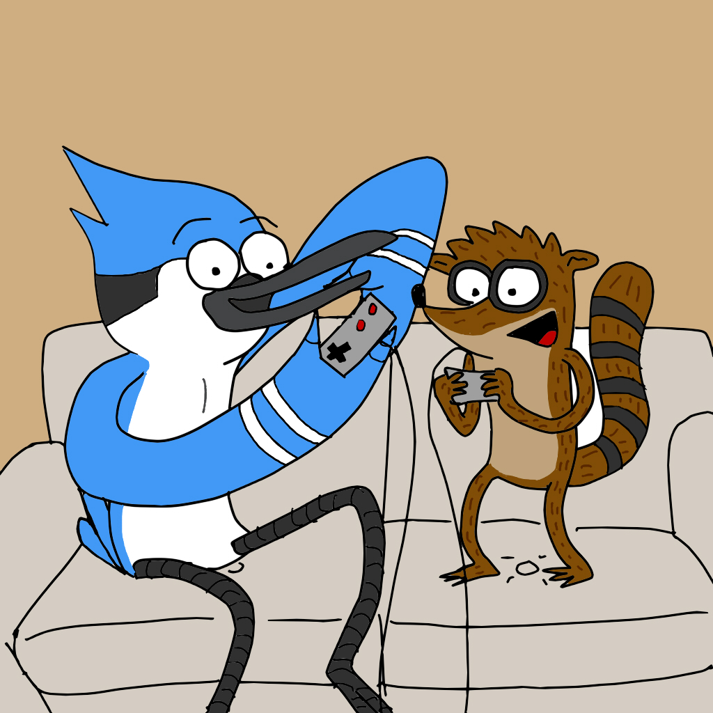 Mordecai and Rigby