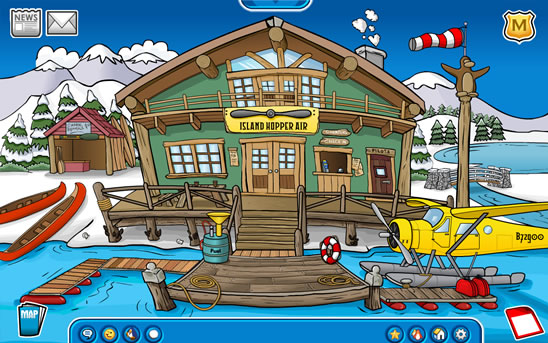 Book Room  Club penguin, Book room, Penguin room