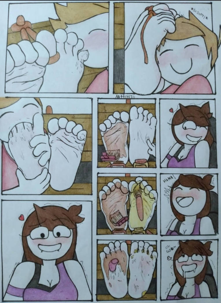 Jaiden Animations feet tickled pg 6 by DAC4y on DeviantArt
