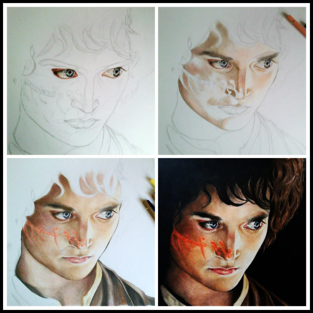 Frodo Handwriting Frodo drawing by KirstyPartridgeART on DeviantArt