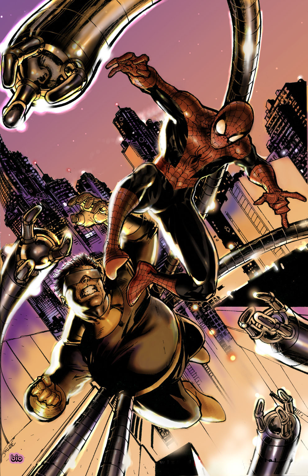 SPIDERMAN 2 jim lee stlye by EightONEzERO