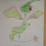 Flygon! Drew him about 8 years ago! :-)