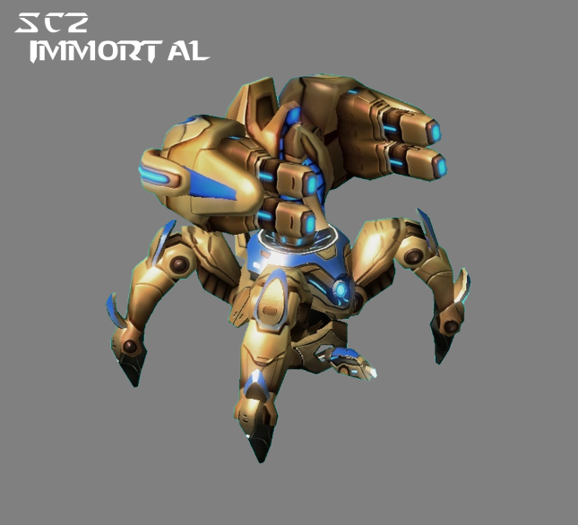 SC2 - Protoss Immortal (New) by HammerTheTank on DeviantArt