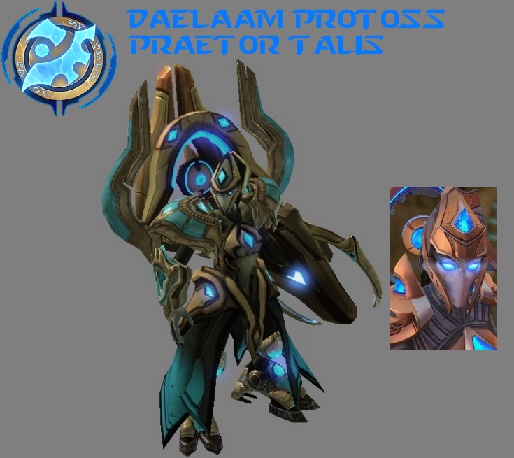 StarCraft 2 - Daelaam Protoss Praetor Talis (V2) by HammerTheTank on ...