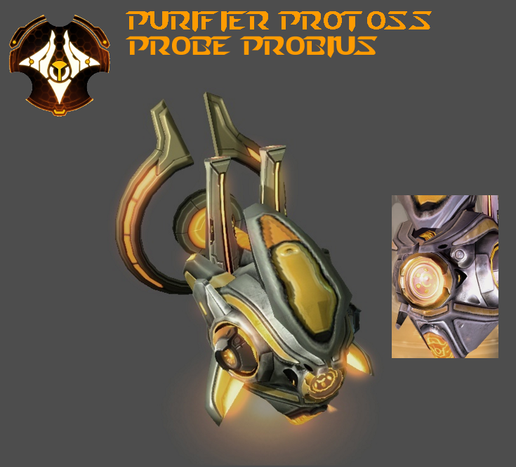 Protoss Writing StarCraft 2 - Purifier Protoss Probe Probius by HammerTheTank on DeviantArt