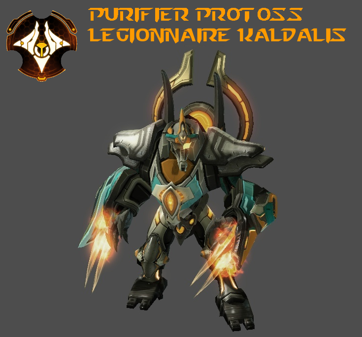 StarCraft 2 - Purifier Legionnaire Kaldalis (V2) by HammerTheTank on ...