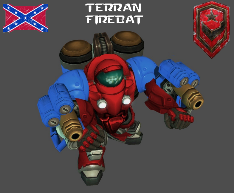 StarCraft 1 - Terran Firebat (V2) by HammerTheTank on DeviantArt