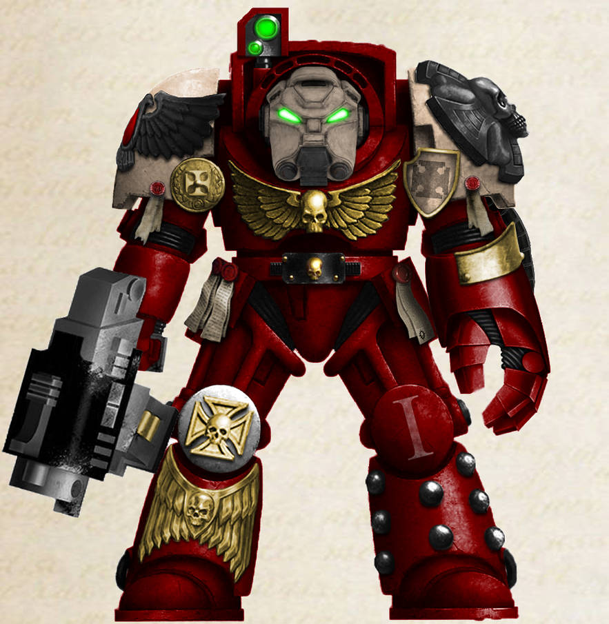 WH40K - Blood Ravens Indomitus Terminator by HammerTheTank on DeviantArt