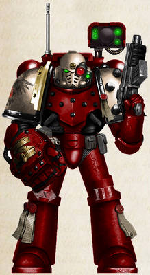 WH40K - Blood Ravens 3rd Co. Devastator Sgt. (V2)