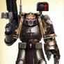 WH30K - Iron Warriors Heavy Support Sgt. (Mk III)