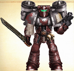 WH30K - Word Bearers Assault Marine (Mk II)