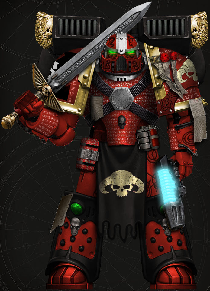 WH40K - Exorcists Assault Marine Sgt. (Mk VII) by HammerTheTank on ...