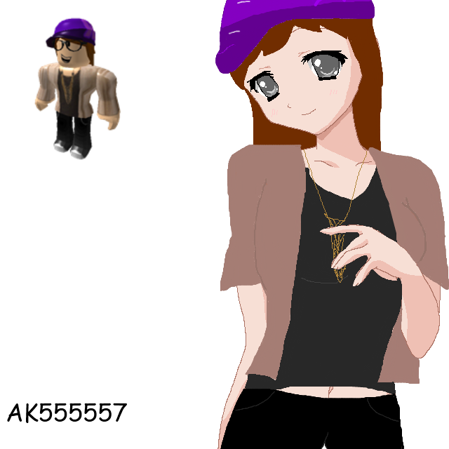 Illustrated Roblox Avatar - The Slender by JessesArtz on DeviantArt