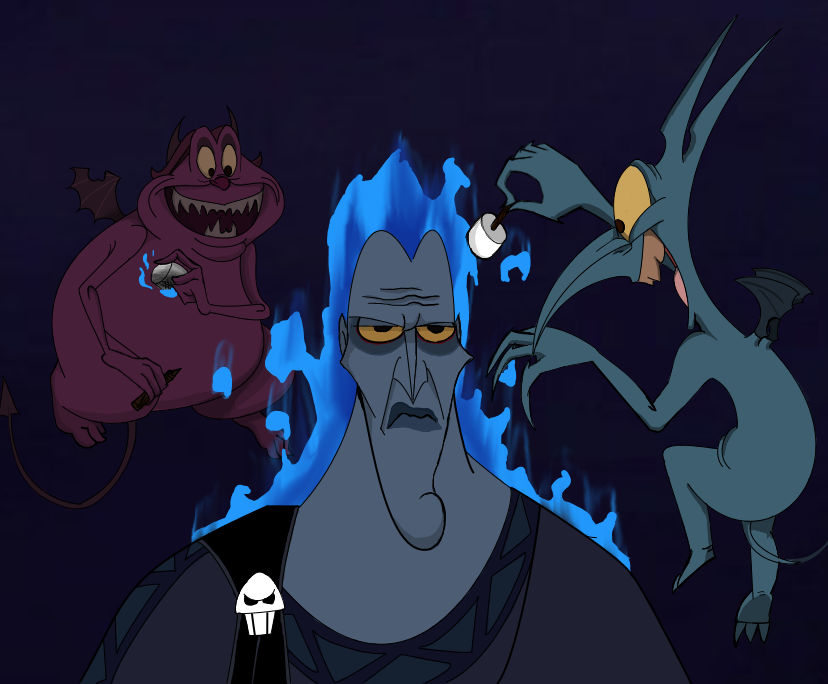 Request Pain and Panic Roasting Hades by Inuyashatotalfire on DeviantArt