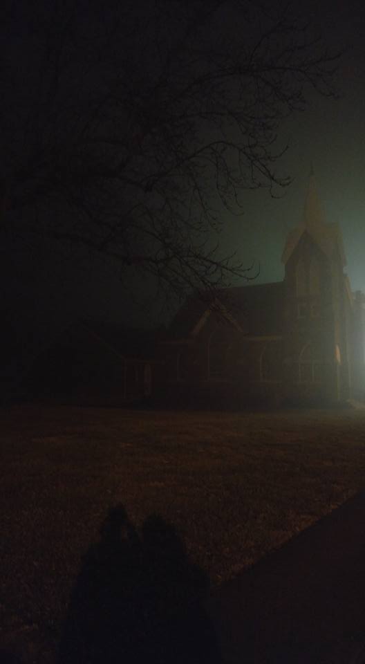 Foggy Night, St Johns Luthern Church