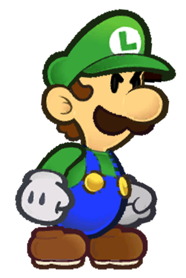 Angry Paper Luigi by Tricia25 on DeviantArt