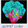 abstract clown