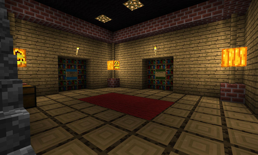 Minecraft Library by Nichoo on DeviantArt