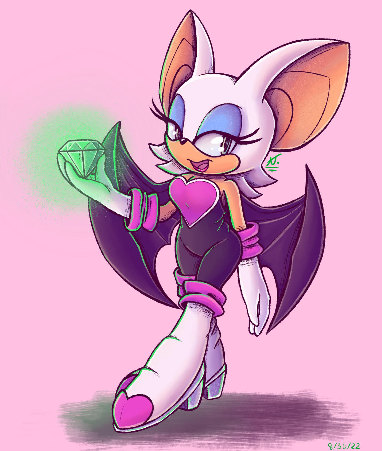 Rouge The Bat Fanart By Buttermcnugget On DeviantArt rouge-the-bat-fanart-by-buttermcnugget-on-deviantart