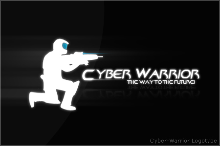 Cyber-Warrior Logotype V.1