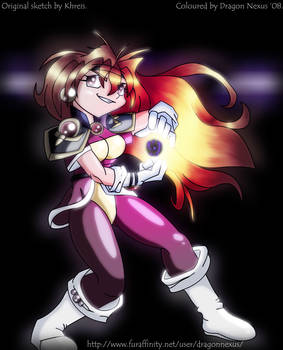 Lina Inverse Charging Up