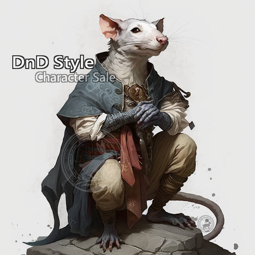 DnD: Rat Character Adopt #2 by CurioComforts on DeviantArt