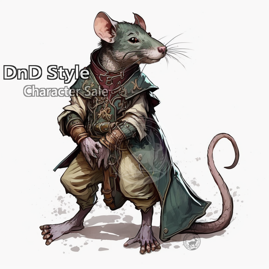Rat Rpg DnD: Rat Character Adopt #3 by CurioComforts on DeviantArt