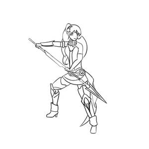 Pyrrha Nikos' Lineart