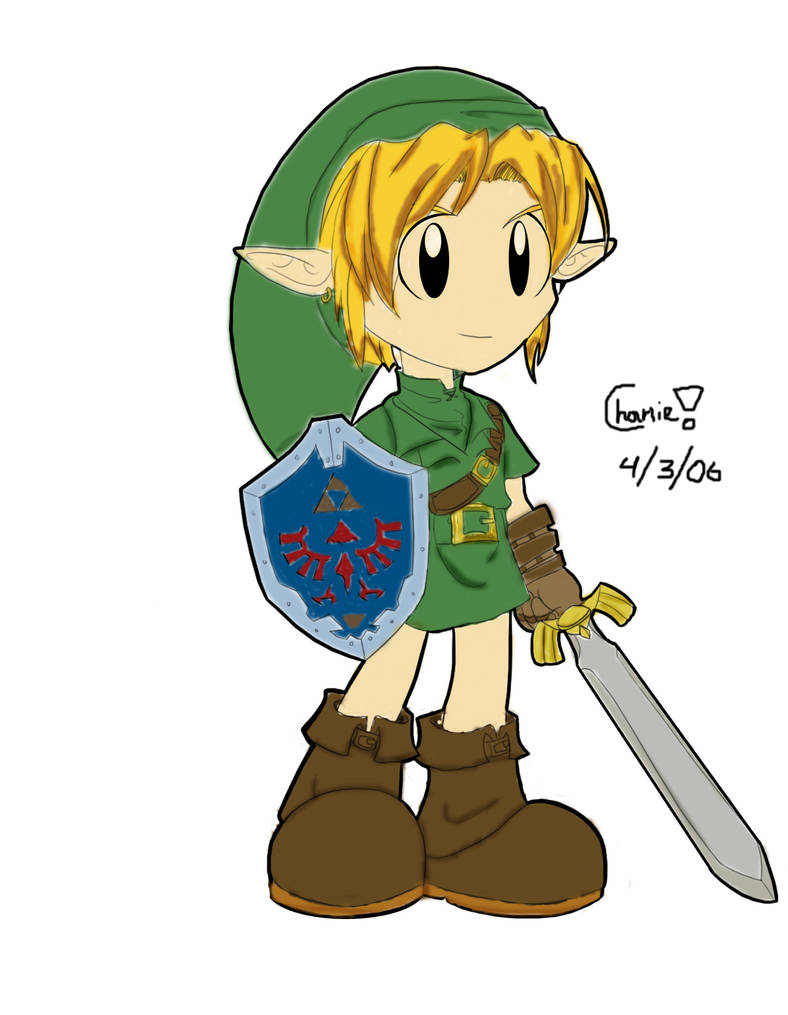 Young Link Colored by charlie911 on DeviantArt
