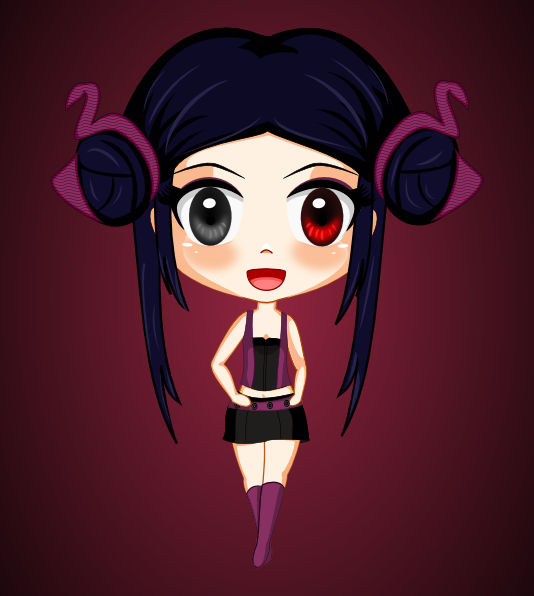 Juri Han Chibi by TheRedCrown on DeviantArt