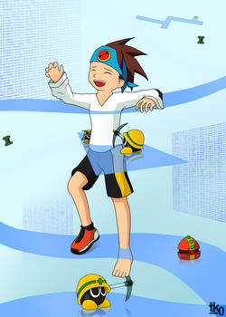 Megaman tickling by Debnms23 on DeviantArt