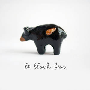 Le Black Bear Citrine Totem