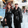 Cloud and Catwoman Cosplay Anime Expo