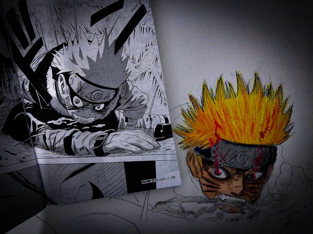 Pencil Drawing Naruto Kakashi by AnjaF11 on DeviantArt